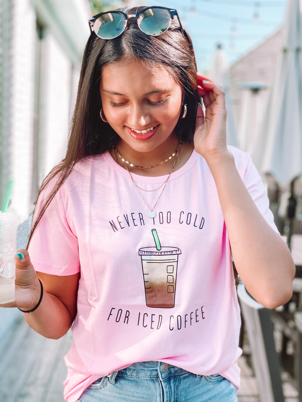 Iced Caramel Macchiato Graphic Tee