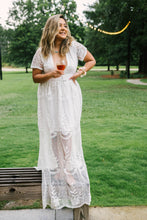 Load image into Gallery viewer, Aurelie White Maxi Dress
