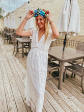 Load image into Gallery viewer, Celeste White Maxi Dress
