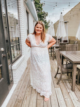 Load image into Gallery viewer, Celeste White Maxi Dress
