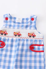 Load image into Gallery viewer, Meyer Smocked Baby Boy Romper
