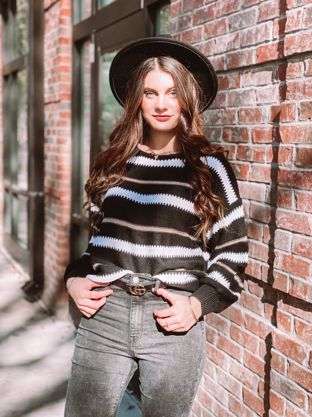 Stella Striped Sweater