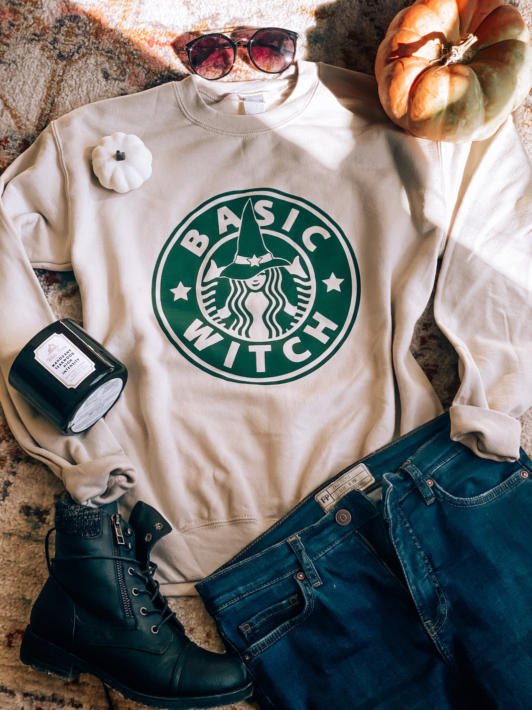 Iced Latte Graphic Sweatshirt