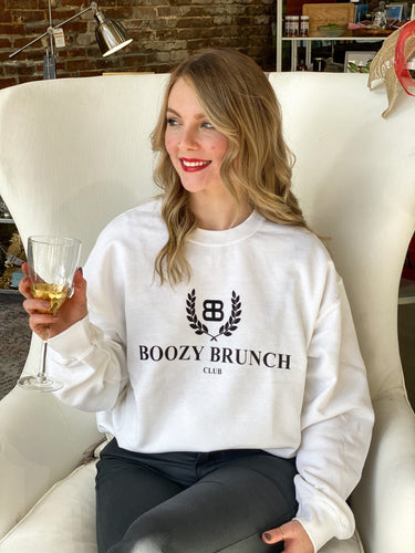 Boozy Brunch Graphic Sweatshirt