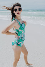 Load image into Gallery viewer, Palm Beach One-Piece Swimsuit freeshipping - Belle Isabella Boutique
