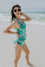 Load image into Gallery viewer, Palm Beach One-Piece Swimsuit freeshipping - Belle Isabella Boutique
