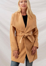 Load image into Gallery viewer, Classic Camel Coat freeshipping - Belle Isabella Boutique
