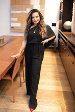 Load image into Gallery viewer, NYE Black One Shoulder Jumpsuit freeshipping - Belle Isabella Boutique
